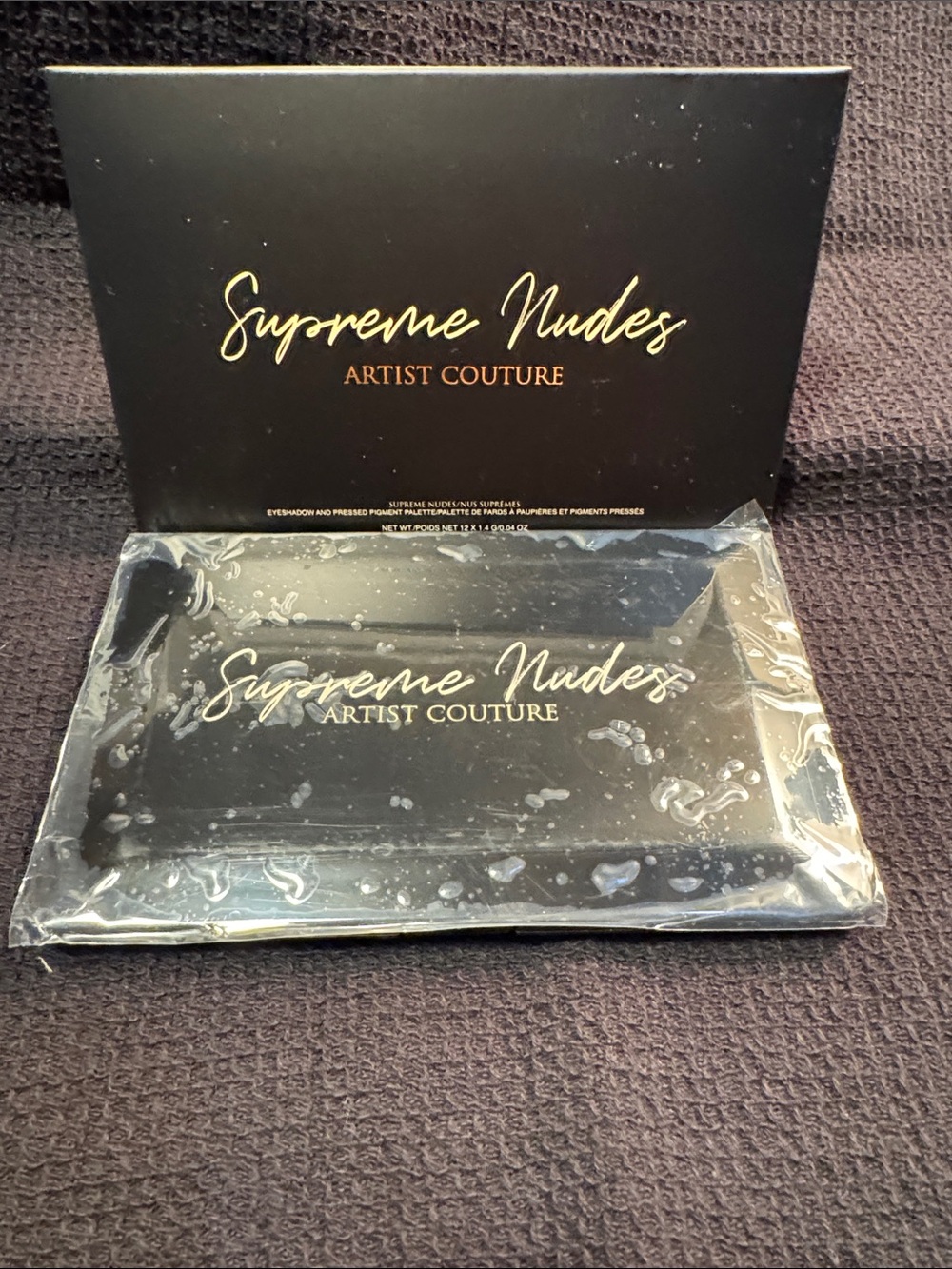 Artist Couture Supreme Nudes Eyeshadow Palette - Black & Gold